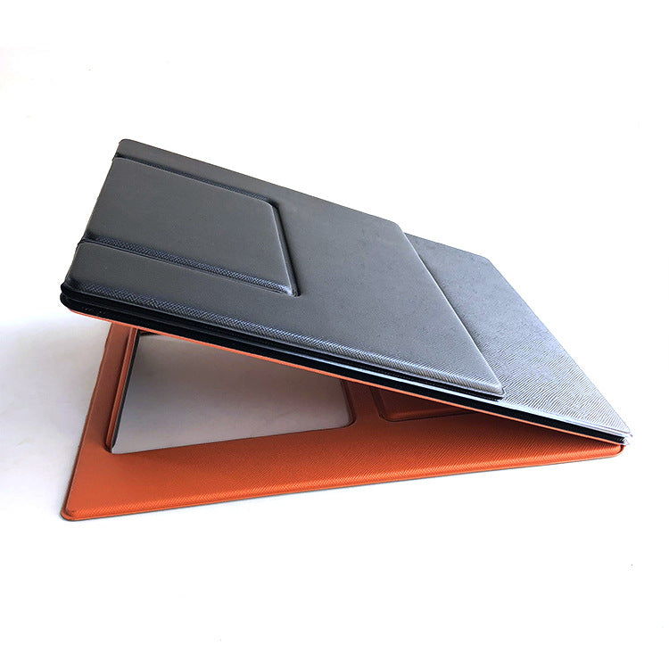 Multi-angle adjustable folding laptop stand