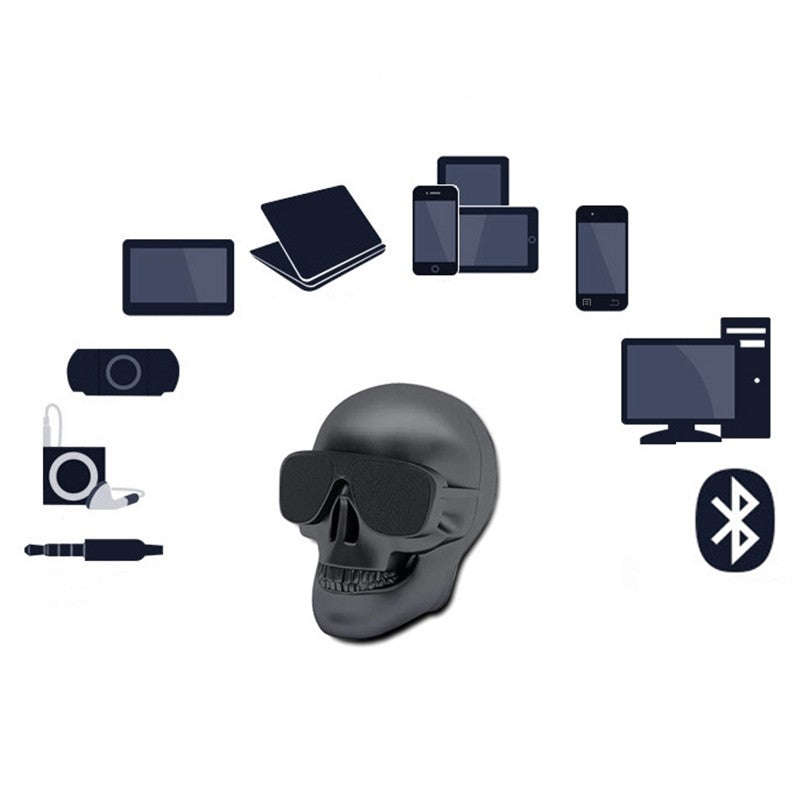 mini skull bt speaker
