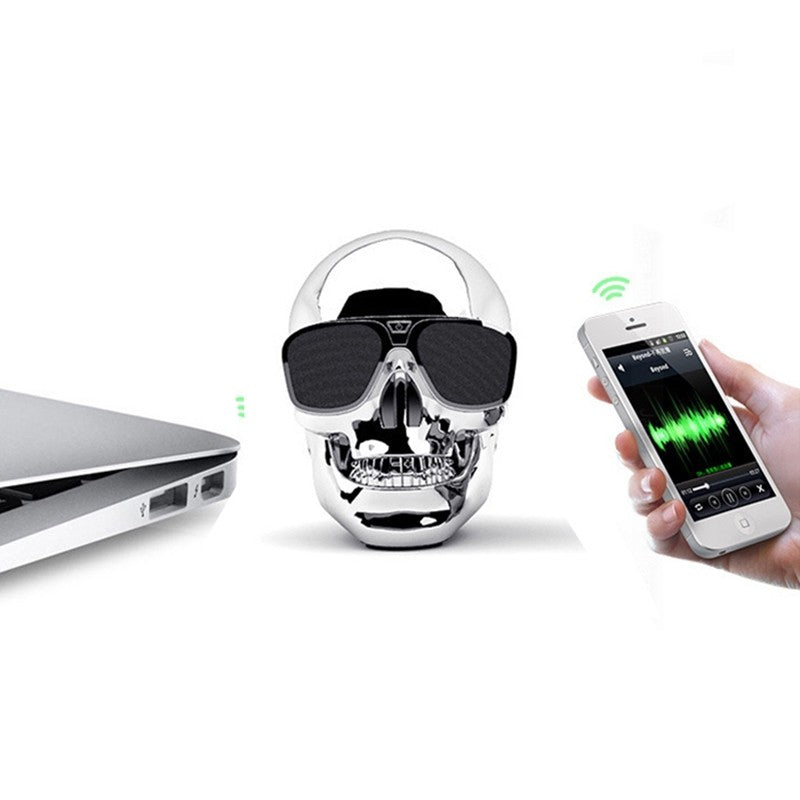 mini skull bt speaker