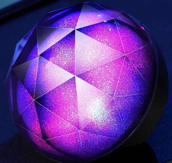 Purple Led Bluetooth speaker