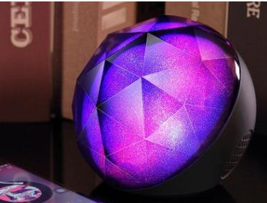 Purple Led Bluetooth speaker