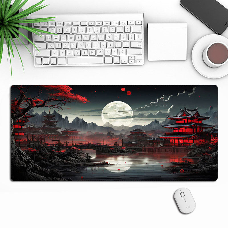moon design desk mat