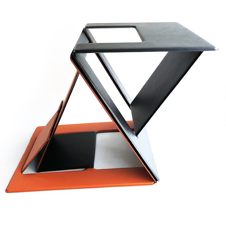 Multi-angle adjustable folding laptop stand