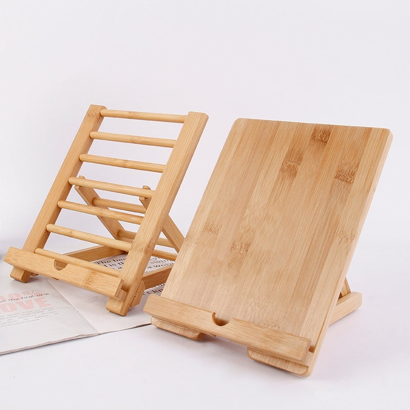 Desktop/Phone bamboo stand